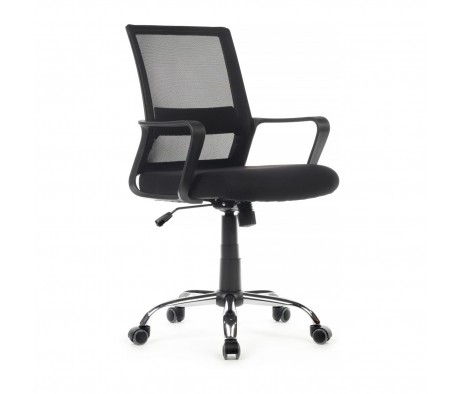 Кресло Riva Chair Mint (1029MB) черный пластик