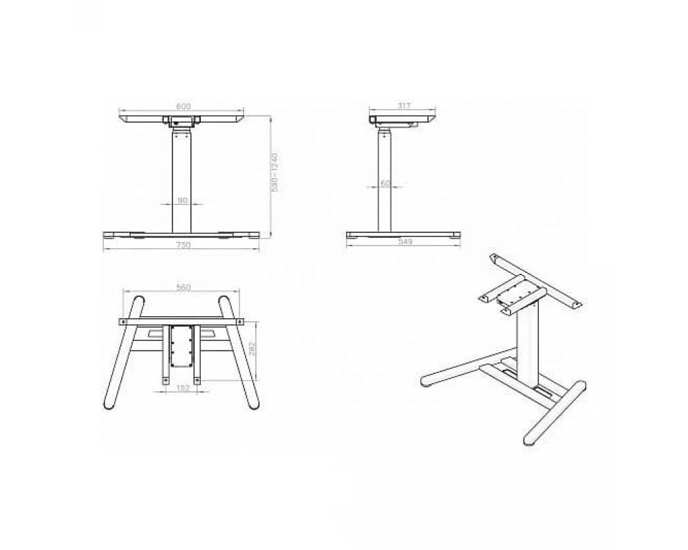 Стол Ergostol One