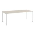 Дуб шамони светлый/Белый