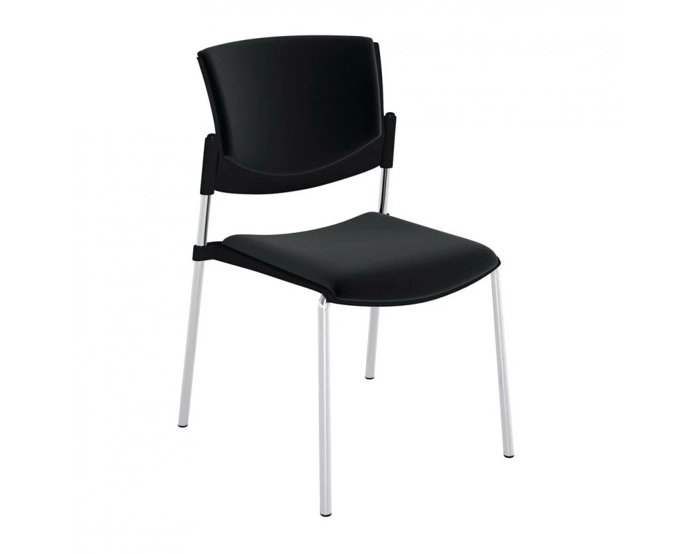 Кресло Butterfly обитое Экокожа, Черный