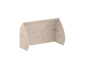 Кабина настольная скругленная на стол VE.KB2-98.6 980x600x1000 AcustiX images