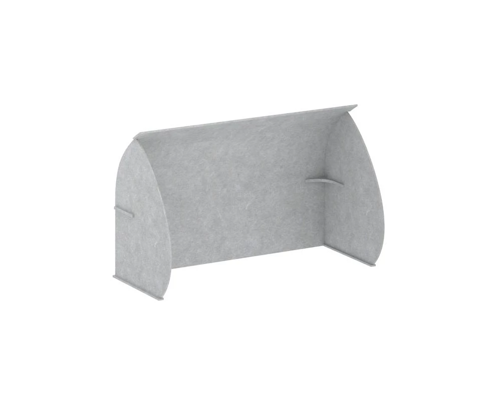 Кабина настольная скругленная на стол VE.KB2-98.6 980x600x1000 AcustiX