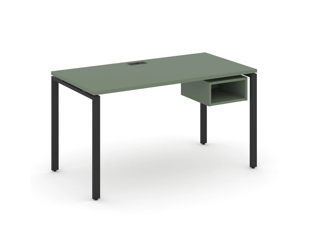 Стол рабочий с подвесной тумбой с 1 открытой нишей CN.SP-101 980x720x750 Concept