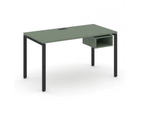 Стол рабочий с подвесной тумбой с 1 открытой нишей CN.SP-101 980x720x750 Concept images