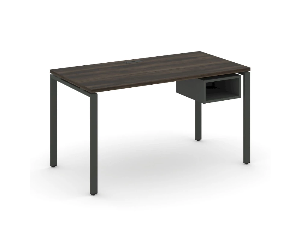 Стол рабочий с подвесной тумбой с 1 открытой нишей CN.SP-102 1180x720x750 Concept