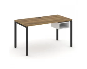 Стол рабочий с подвесной тумбой с 1 открытой нишей CN.SP-103 1380x720x750 Concept images