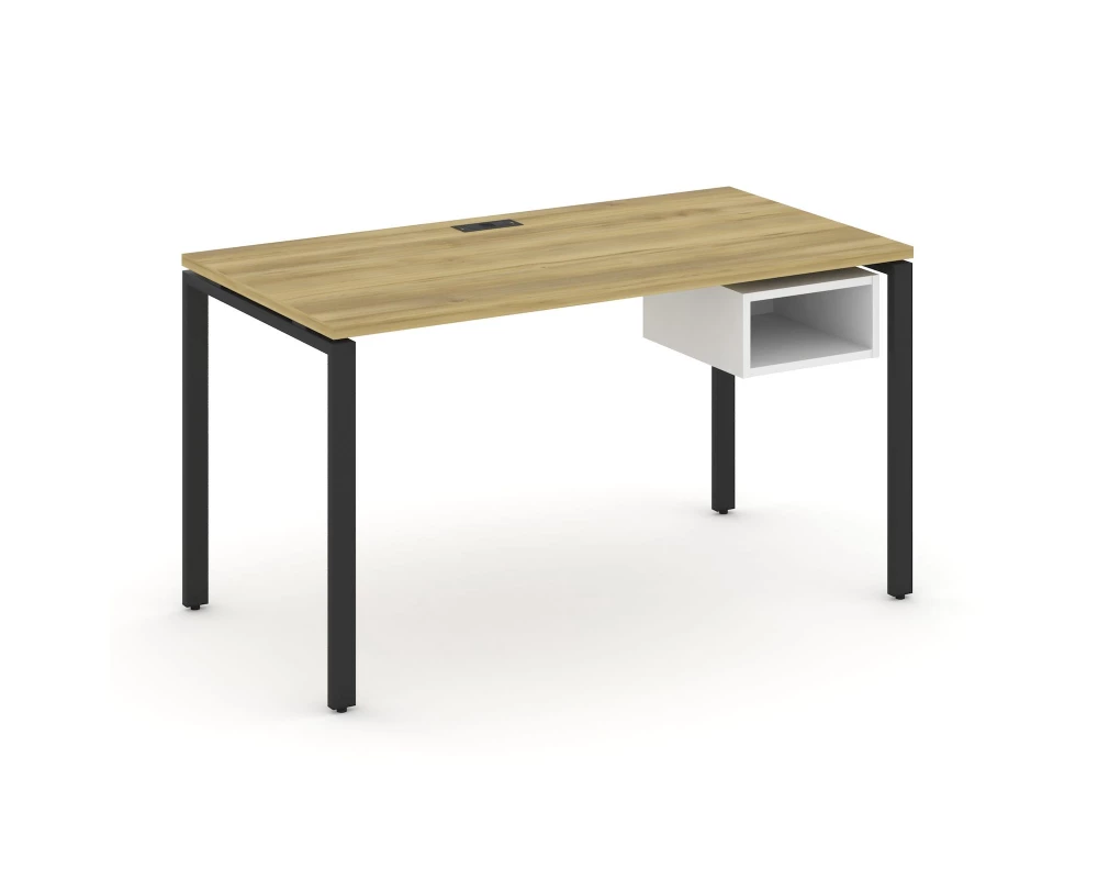 Стол рабочий с подвесной тумбой с 1 открытой нишей CN.SP-103 1380x720x750 Concept
