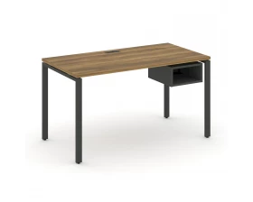 Стол рабочий с подвесной тумбой с 1 открытой нишей CN.SP-103 1380x720x750 Concept images