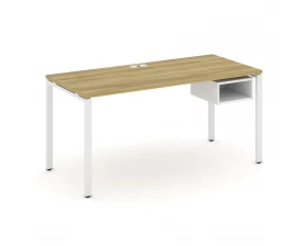 Стол рабочий с подвесной тумбой с 1 открытой нишей CN.SP-104 1580x720x750 Concept images