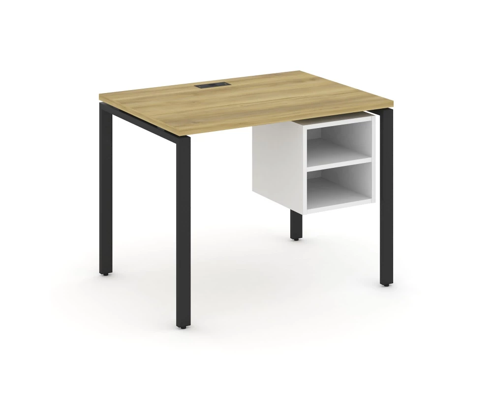 Стол рабочий с подвесной тумбой с 2 открытыми нишами CN.SP-105 980x720x750 Concept