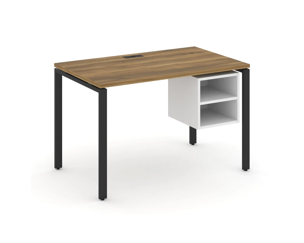 Стол рабочий с подвесной тумбой с 2 открытыми нишами CN.SP-106 1180x720x750 Concept