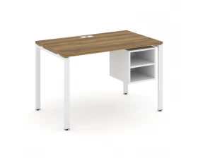 Стол рабочий с подвесной тумбой с 2 открытыми нишами CN.SP-106 1180x720x750 Concept images