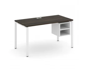 Стол рабочий с подвесной тумбой с 2 открытыми нишами CN.SP-107 1380x720x750 Concept images