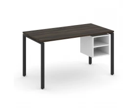 Стол рабочий с подвесной тумбой с 2 открытыми нишами CN.SP-107 1380x720x750 Concept images