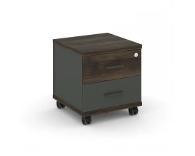 Тумба мобильная 2 ящ. CN.TUM-001 A 420x420x448 Concept images