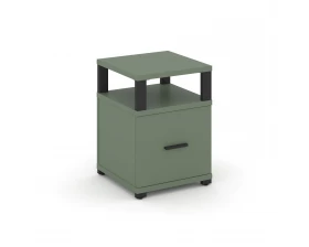 Тумба приставная 1 распаш. фасад с надставкой CN.TUP-005 B 420x420x583 Concept images