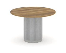 Стол переговорный круглый PR.C.SPRG-005.D 1200х1200х750 Felto images