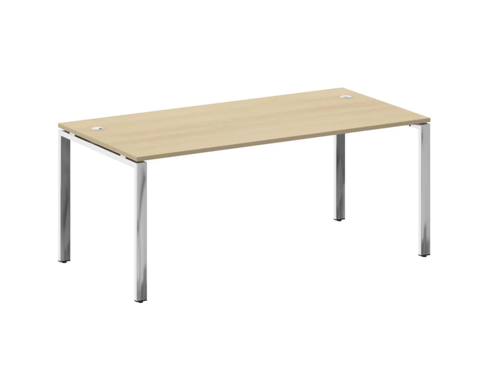 Стол рабочий руководителя на П-обр. м/к 1800x900x750 Metal System Direct