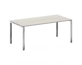 Стол рабочий руководителя на П-обр. м/к 1800x900x750 Metal System Direct images