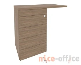 Тумба приставная (TIP-ON) (универсальная л/пр) 842x460x750 Оникс Директ / Onix Direct images
