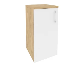 Шкаф низкий узкий левый (1 низкий фасад ЛДСП) 400x420x823 Onix images