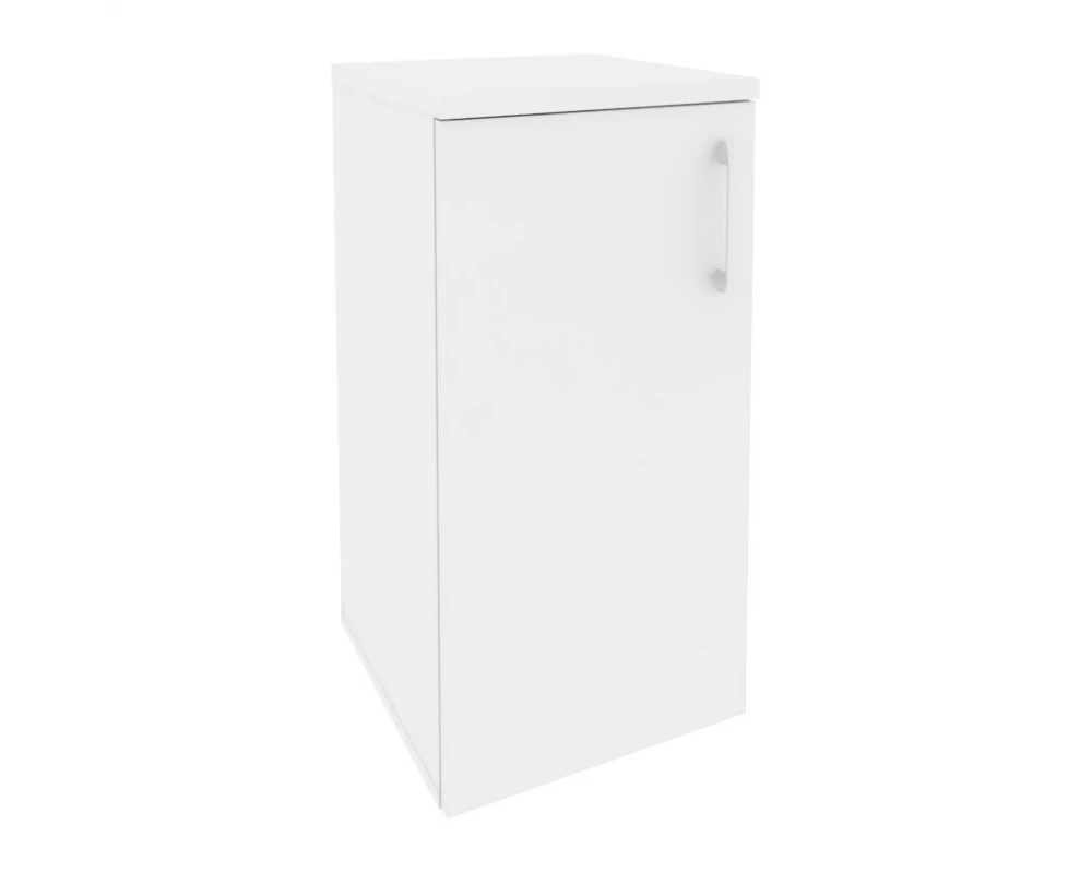 Шкаф низкий узкий левый (1 низкий фасад ЛДСП) 400x420x823 Onix