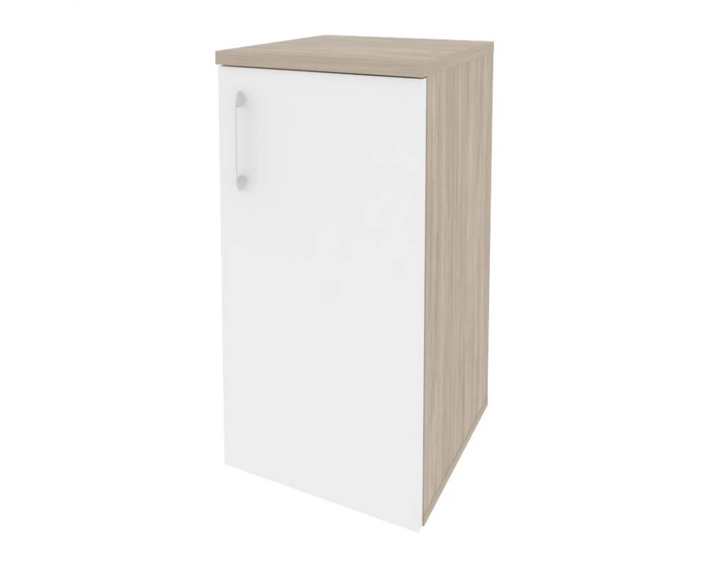 Шкаф низкий узкий правый (1 низкий фасад ЛДСП) 400x420x823 Onix