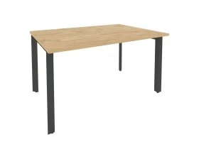 Стол переговорный (1 столешница) на П-образном м/к 1380x980x750 Onix images