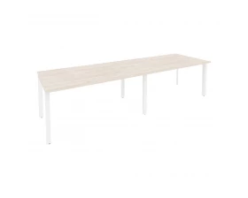 Стол переговорный (2 столешницы) на П-образном м/к 3160x980x750 Onix images