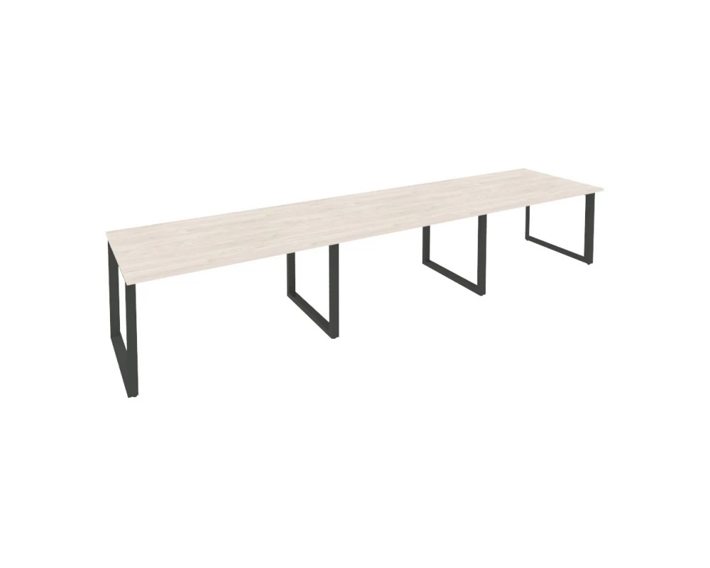 Стол переговорный (3 столешницы) на О-образном м/к 4140x980x750 Onix