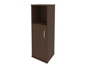 Шкаф средний узкий левый 1 низкая дверь ЛДСП Riva images