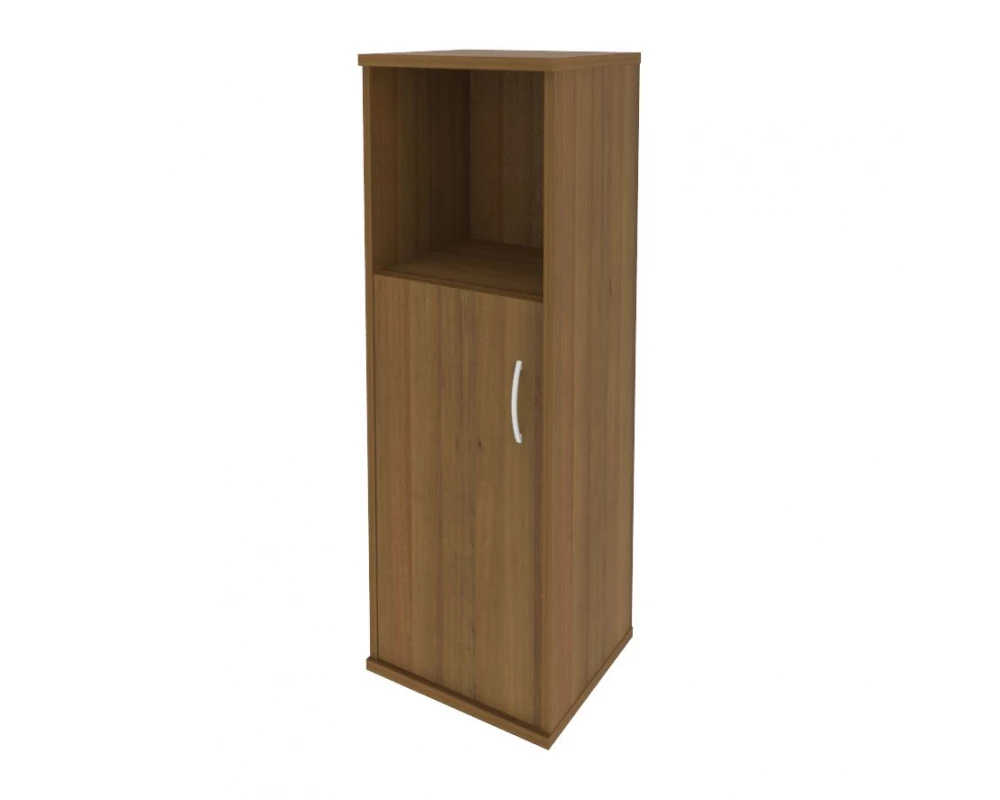 Шкаф средний узкий левый 1 низкая дверь ЛДСП Riva