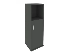 Шкаф средний узкий правый 1 низкая дверь ЛДСП Riva images