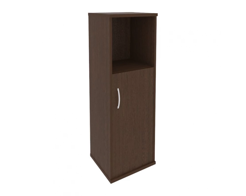 Шкаф средний узкий правый 1 низкая дверь ЛДСП Riva