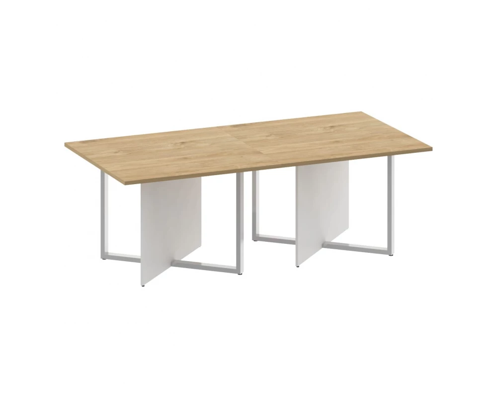 Стол переговорный, двойной, прямоугольный Shift