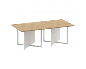 Стол переговорный, двойной, прямоугольный Shift images