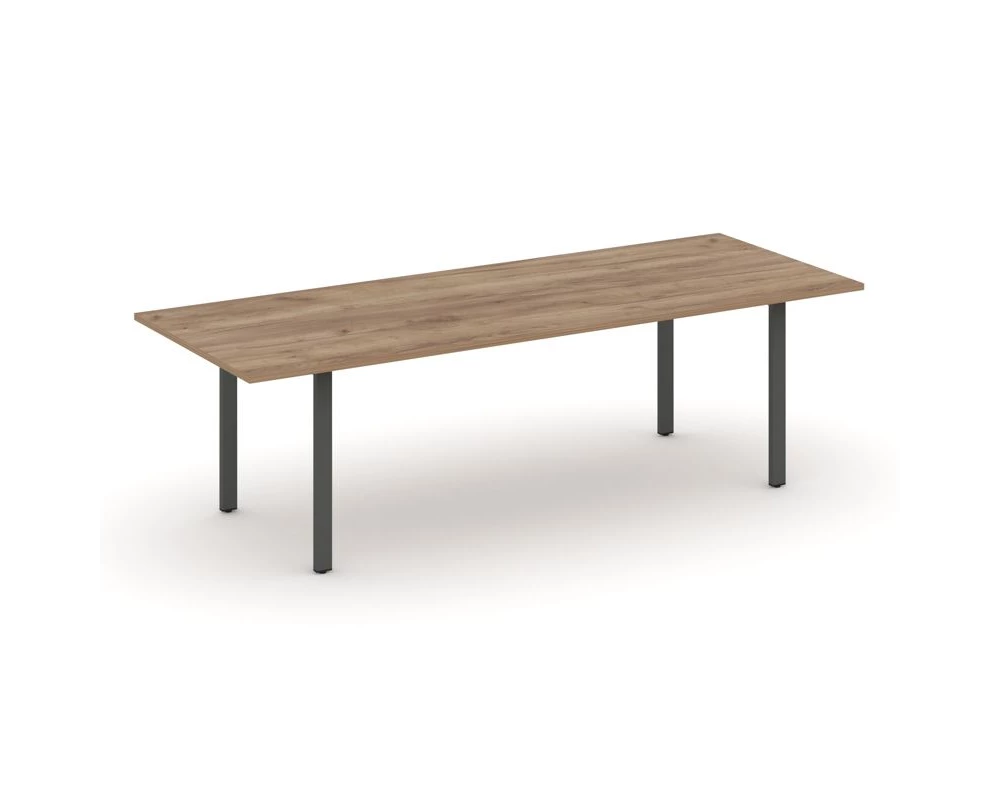 Стол переговорный на П-образном каркасе без лючка 2580x980x750 Style Project Direct