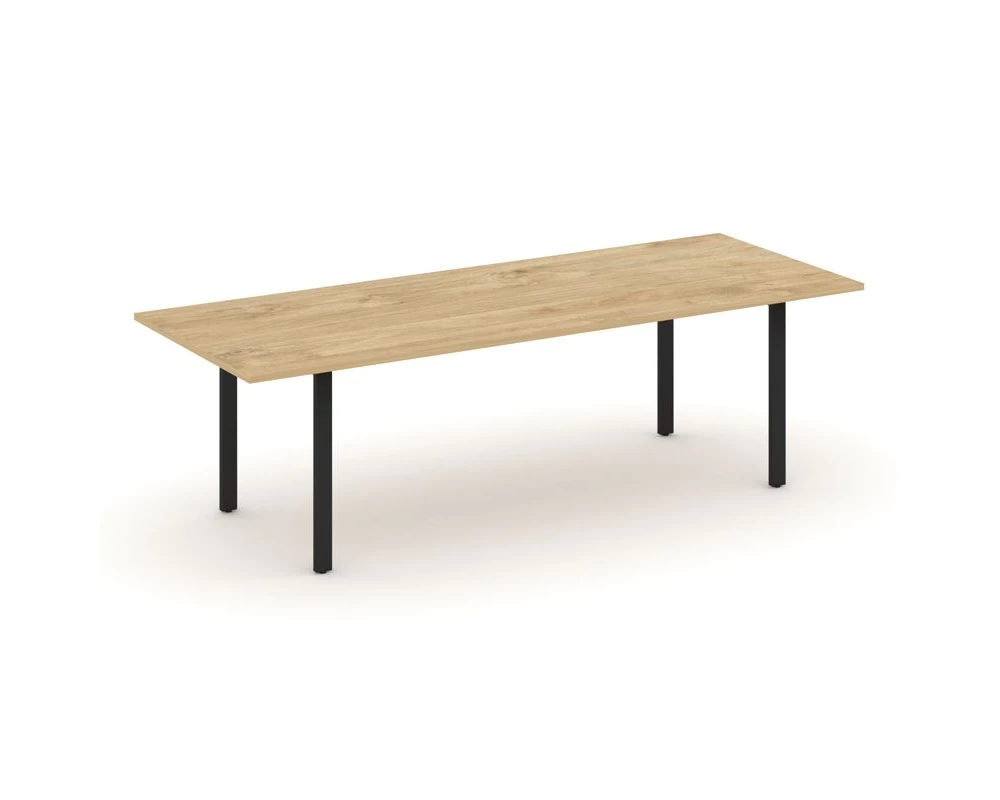 Стол переговорный на П-образном каркасе без лючка 2580x980x750 Style Project Direct