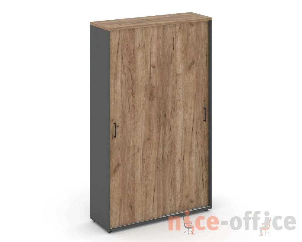 Шкаф-купе с полками 1200x400x1982 Стайл Проджект / Style Project