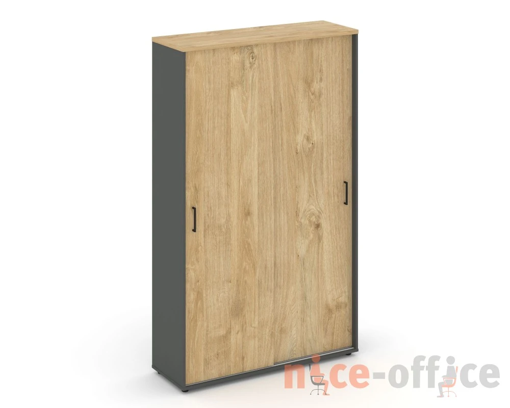 Шкаф-купе с полками 1200x400x1982 Стайл Проджект / Style Project