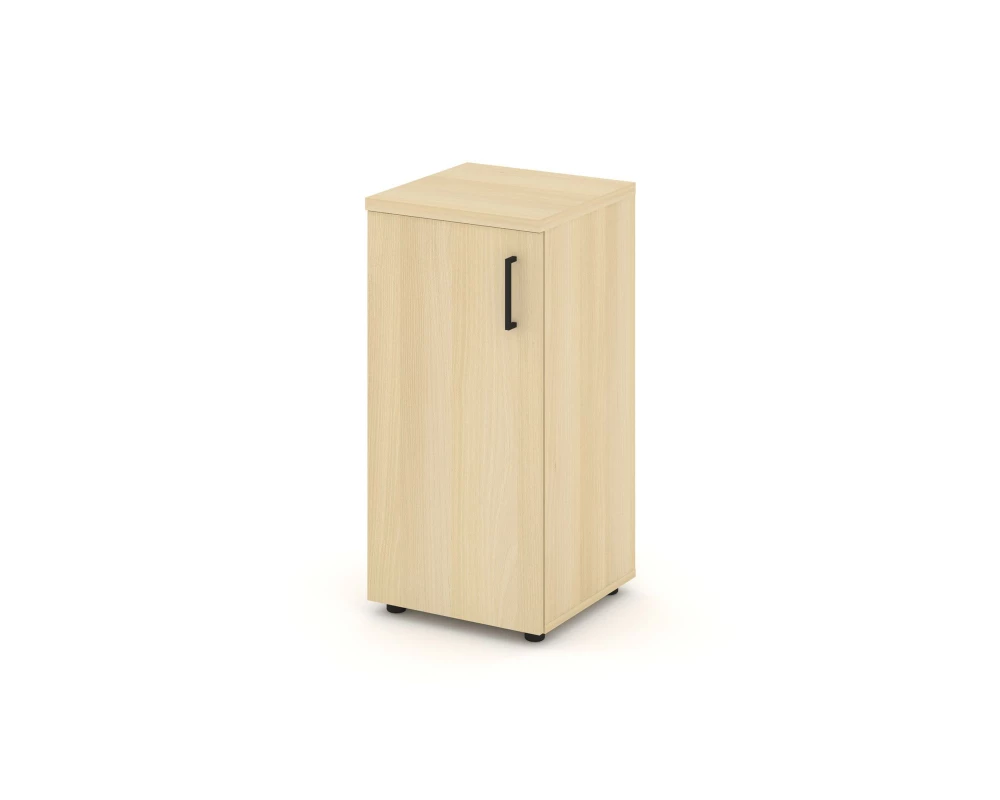 Шкаф низкий узкий левый закрытый 400x400x833 зад. стенка HDF Style Project