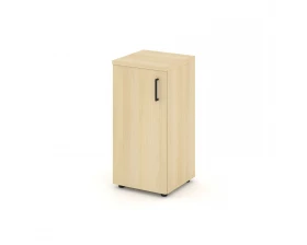 Шкаф низкий узкий левый закрытый 400x400x833 зад. стенка HDF Style Project images