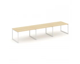 Стол переговорный на О-образном каркасе 40 мм 4740x980x750 Style Project images