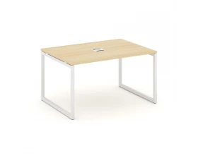 Стол переговорный на О-образном каркасе 40 мм с лючком 980x980x750 Style Project images