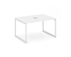 Стол переговорный на О-образном каркасе 40 мм с лючком 980x980x750 Style Project images