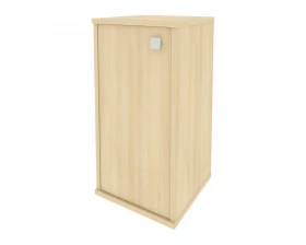 Шкаф низкий узкий 1 низкая дверь ЛДСП левый 412x410x828 Style System images