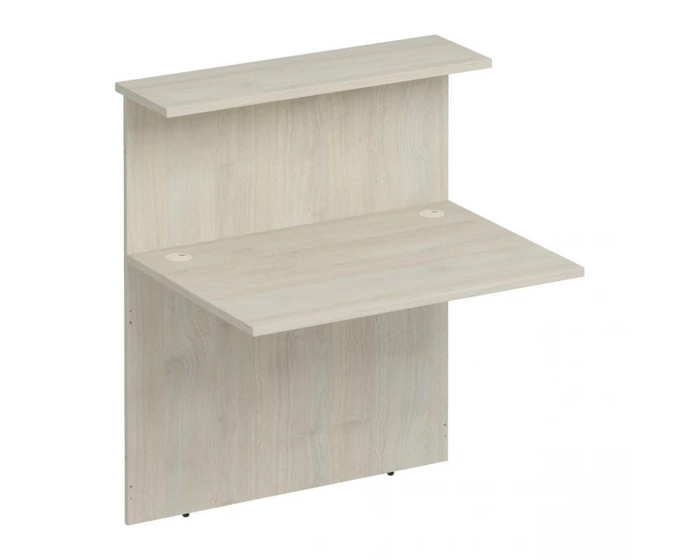 Модуль ресепшн прямой без опор 100x76,8x120 Комфорт