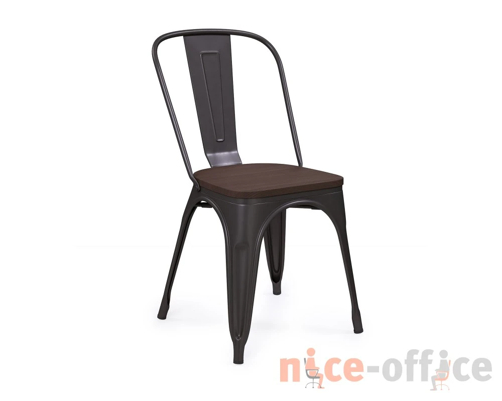 Стул металлический Бистро Вуд / Bistro Wood