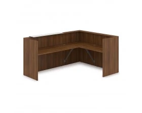 Комплект Ресепшн с фартуком HPL (2344*1765*1149) (без подсветки) 1КР-КЛ.102 Lounge images