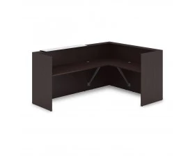 Комплект Ресепшн с фартуком HPL (2344*1765*1149) (без подсветки) 1КР-КЛ.102 Lounge images